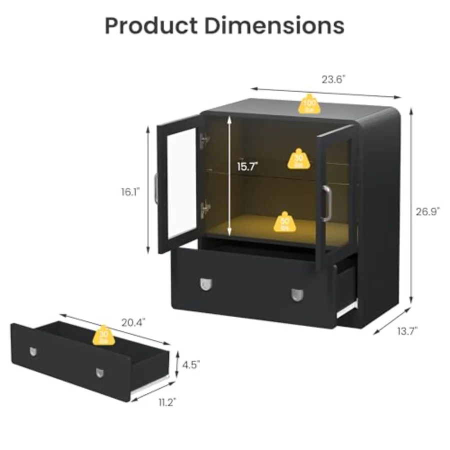 Living room display cabinet wi - Storage & Organization recension och pris