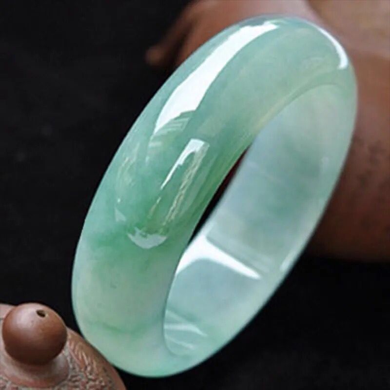 Myanmar natural jade bracelet, - Lighting recension och pris