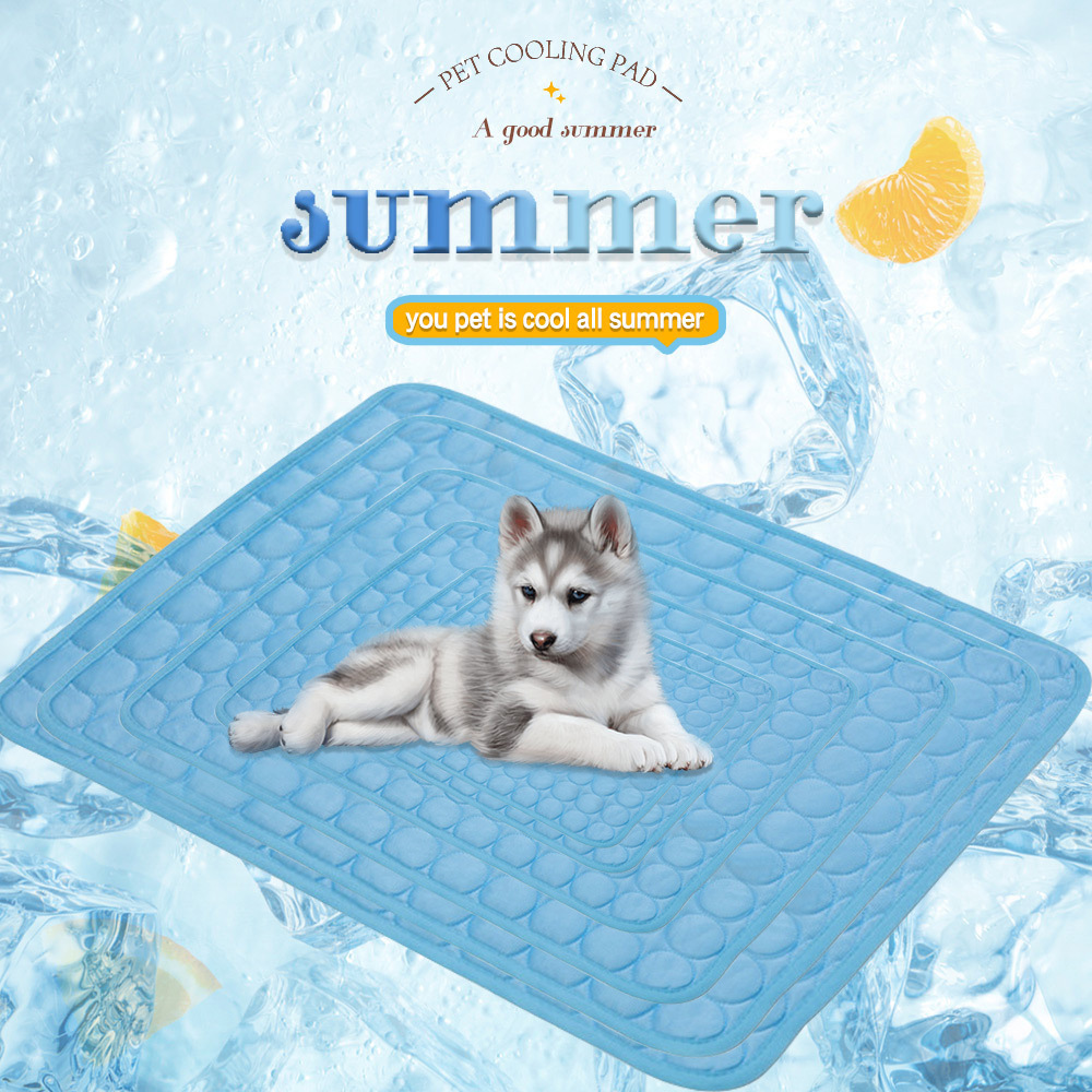 Pet Ice Mat Summer Cooling Mat - Cooling Blanket Hot Sleepers recension och pris