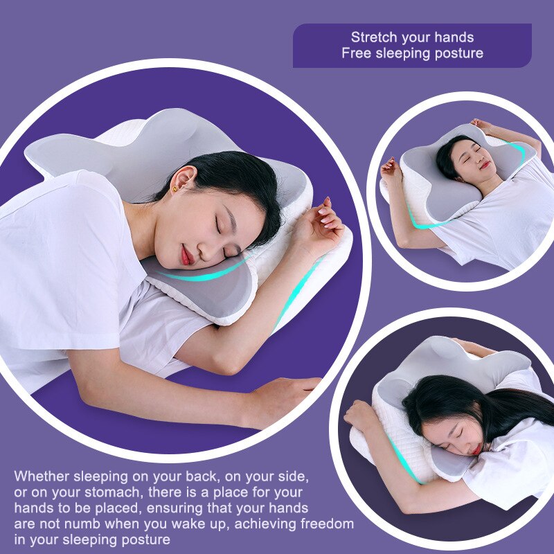 Memory Foam Pillows Butterfly  - Memory Foam Orthopedic Pillow Neck Pain recension och pris