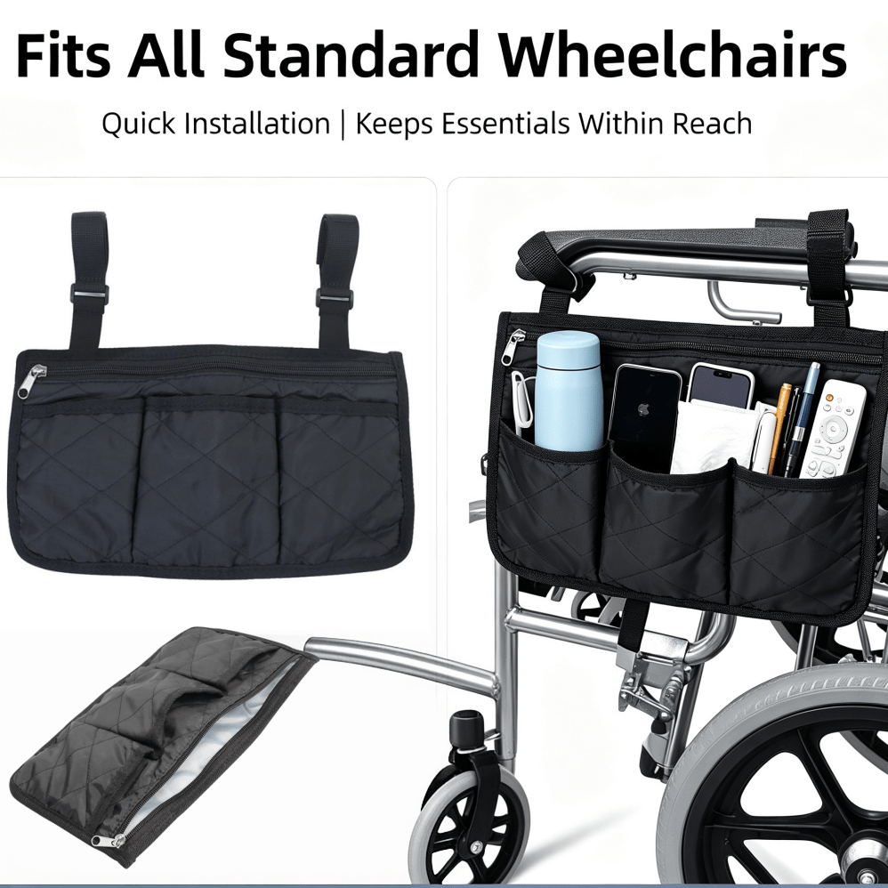 Multifunctional Wheelchair Arm - Storage & Organization recension och pris