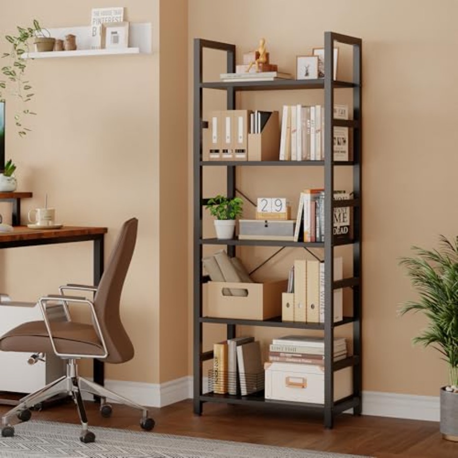 5-Tier Bookshelf, Modern Tall  - Storage & Organization recension och pris