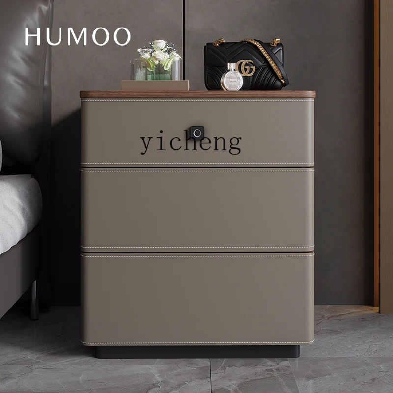 X5-14 saddle leather bedside t - Storage & Organization recension och pris