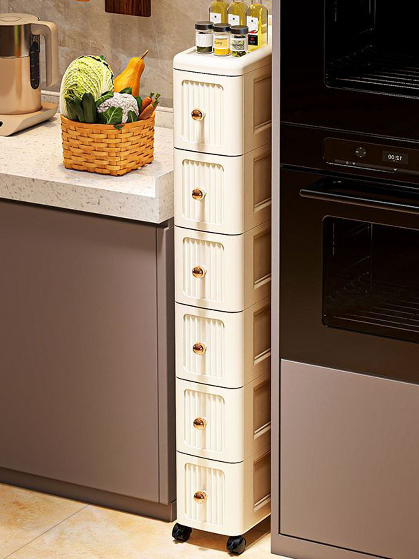 15CM Wide Gap Storage Cabinet  - Storage & Organization recension och pris