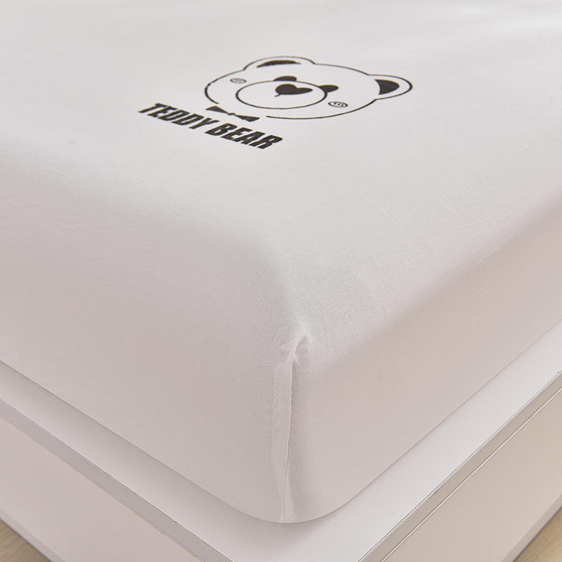 100% Cotton Fitted Sheet 28cm  - Fitted Bed Sheets Deep Pocket recension och pris