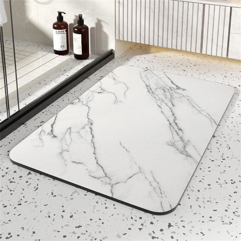1pc Bathroom Rugs Washable Bat - Quick Dry Diatomite Bath Mat recension och pris