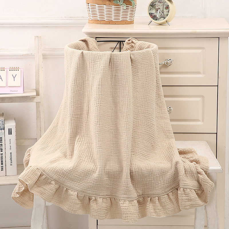 Organic Cotton Baby Blankets N - Muslin Cotton Bedspread recension och pris