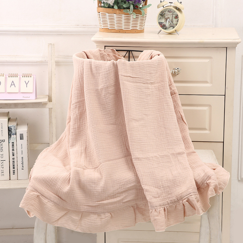 Organic Cotton Baby Blankets N - Muslin Cotton Bedspread recension och pris