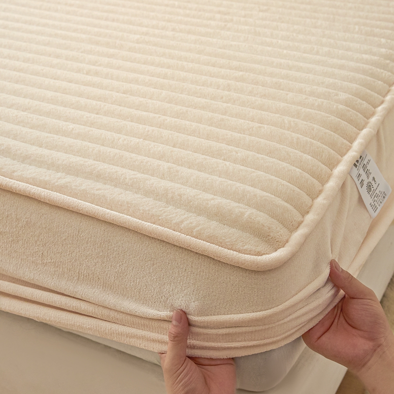 Imitation Rabbit Plush Winter  - Fitted Bed Sheets Deep Pocket recension och pris