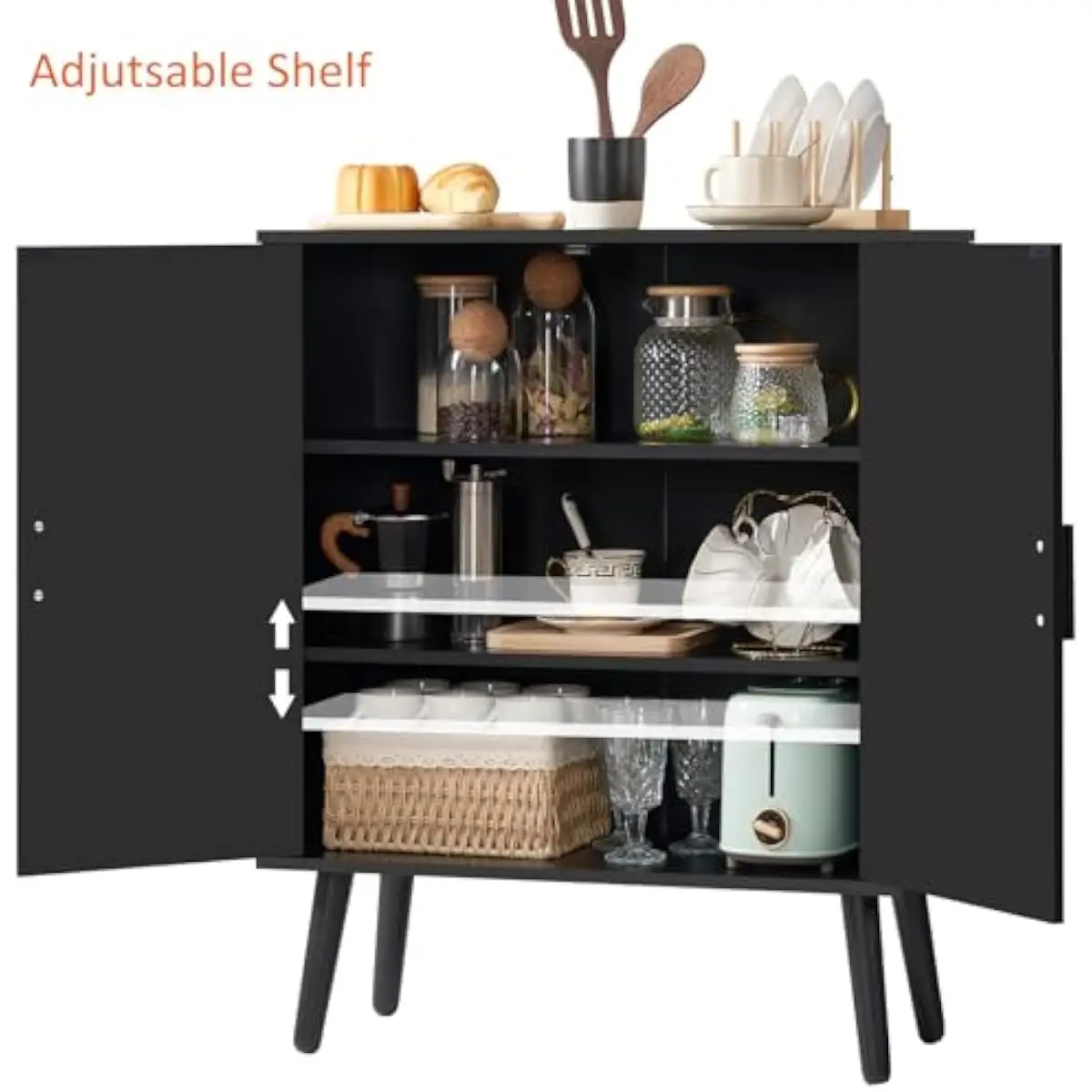 Storage Unit with Two Adjustab - Storage & Organization recension och pris