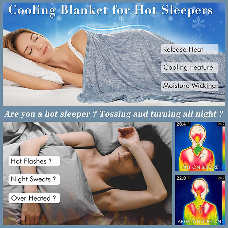 Cooling Summer Blanket for Hot - Cooling Blanket Hot Sleepers recension och pris