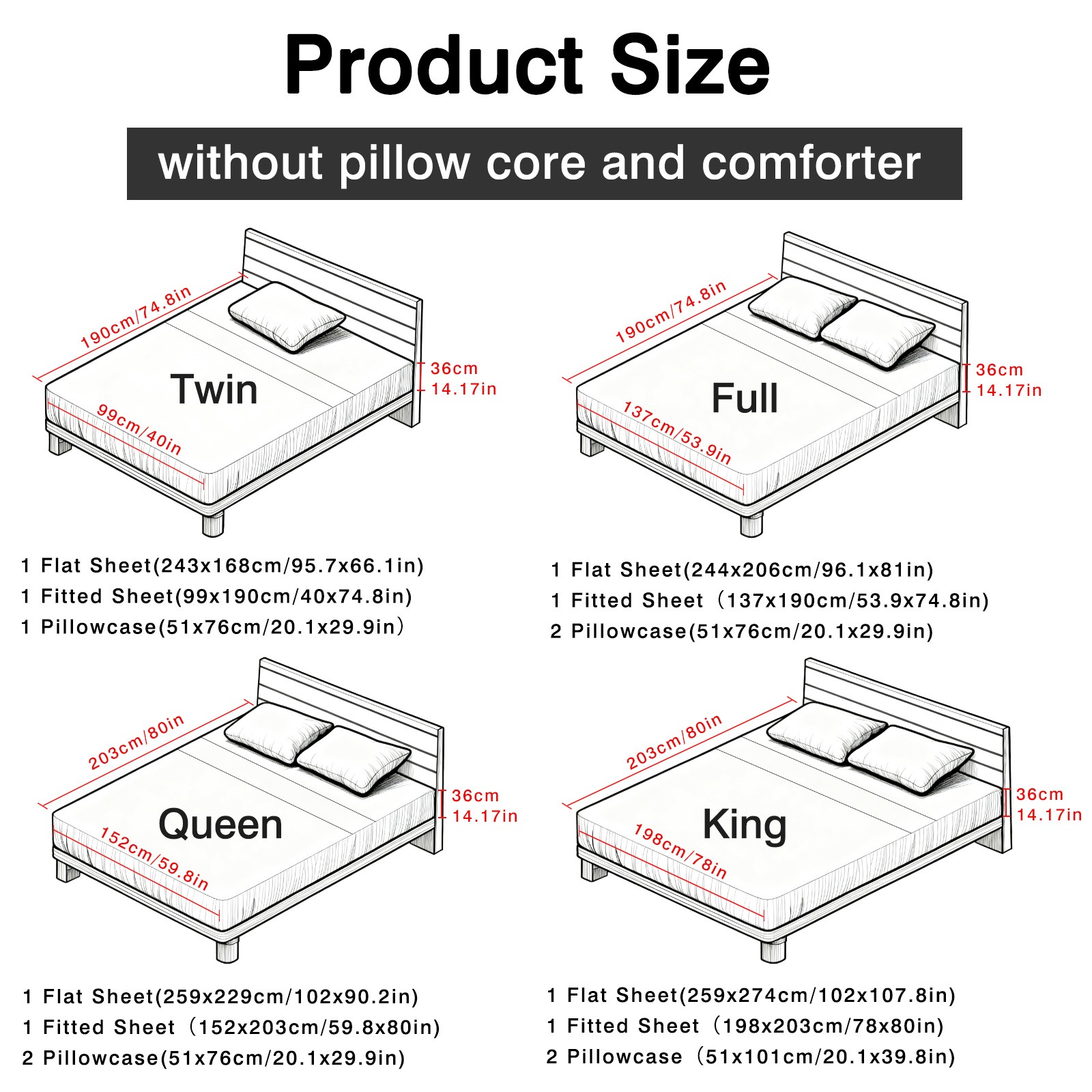 Cooling Bamboo Rayon Bed Sheet - Fitted Bed Sheets Deep Pocket recension och pris