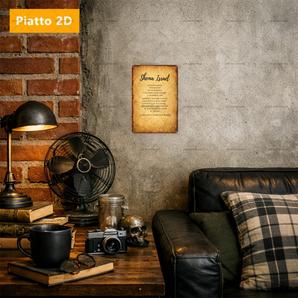 CIFBUY  Hebrew Scripture Alumi - Home Decor recension och pris